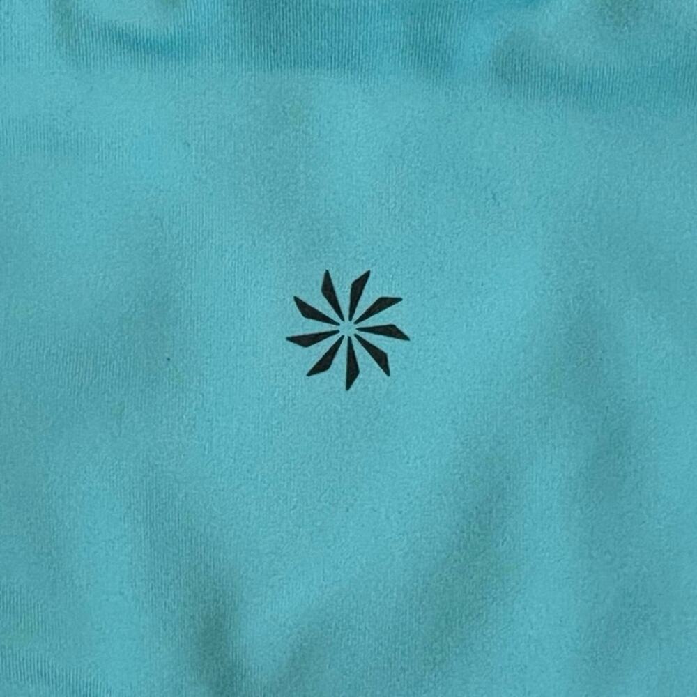 Athleta Rainier Tight Light Aqua Blue Leggings Small - Picture 4 of 4